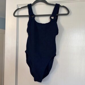 Hunza G Navy swimsuit